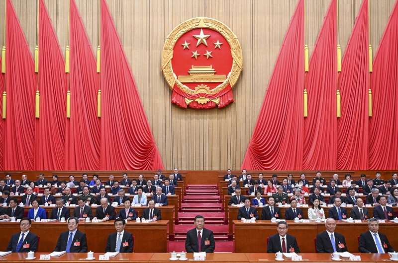 十四届全国人大二次会议在京开幕「相关图片」
